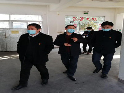 市委常委、組織部部長邵偉民檢查公司復(fù)工復(fù)產(chǎn)情況